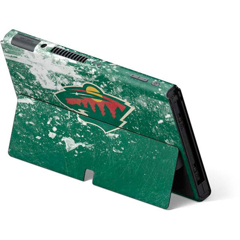 NHL Minnesota Wild Frozen Nintendo Switch OLED (2021) Skin